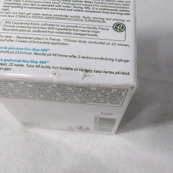 NEW Yves Rocher Hydra Vegetal 48H Non-Stop Moisturizing Gel Cream 50ml 1.6 fl oz - Picture 9 of 9